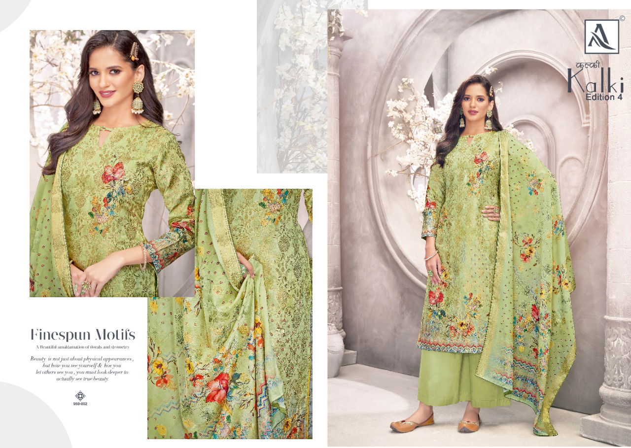 Alok Kalki Edition 4 Cotton Printed Casual Daily Wear Dress Material Collection